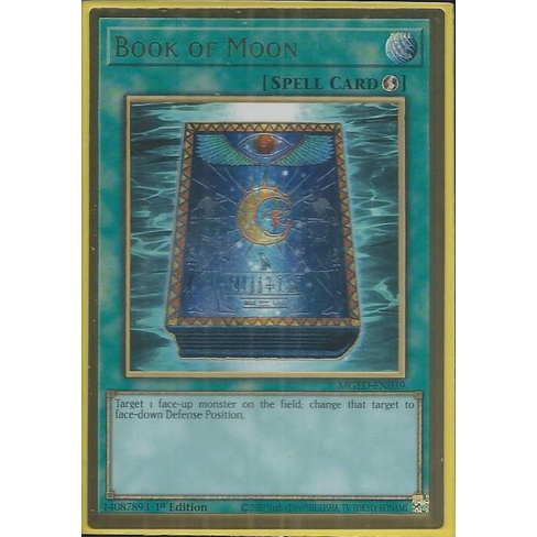 MGED-EN039 Book of Moon – Premium Gold Rare
