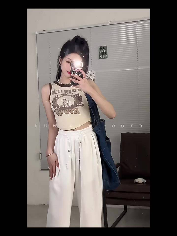 Ethelgirl Áo Croptop Sát Nách Hoạ Tiết In Thiết Kế Quyến Rũ Cho Phái Nữ | BigBuy360 - bigbuy360.vn