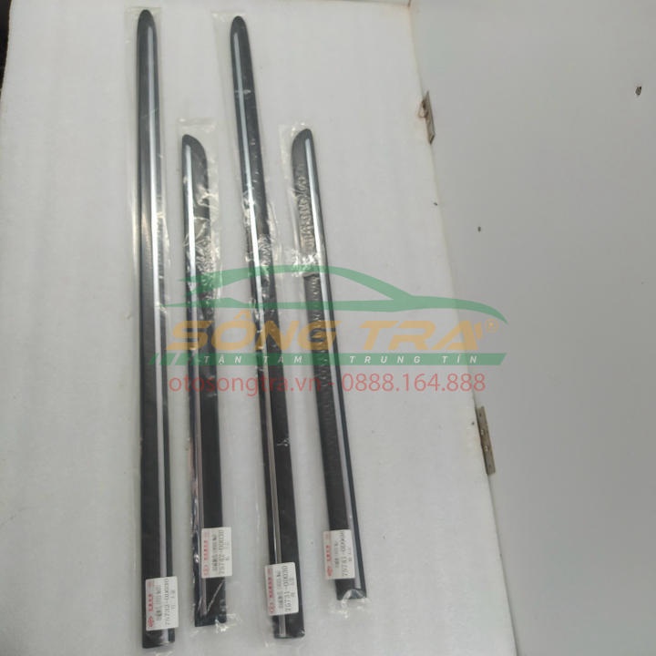 NẸP SƯỜN CÁNH CỬA TOYOTA VIOS 2003-2005 CÓ CHỈ MẠ