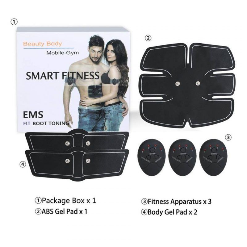Máy rung cơ bụng tăng cơ-giảm mỡ sixpad( NHẬP KHẨU NGUYÊN BỘ)