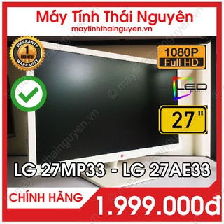 Màn hình LG 27 inch LED IPS - LG 27MP33 Trắng - LG 27EA33 (Qua sử dụng) Full cổng VGA, DVI, HDMI