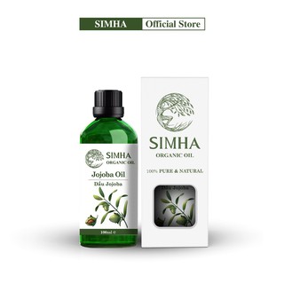 Dầu Jojoba SIMHA dưỡng da, tăng ẩm tự nhiên loại 100ml