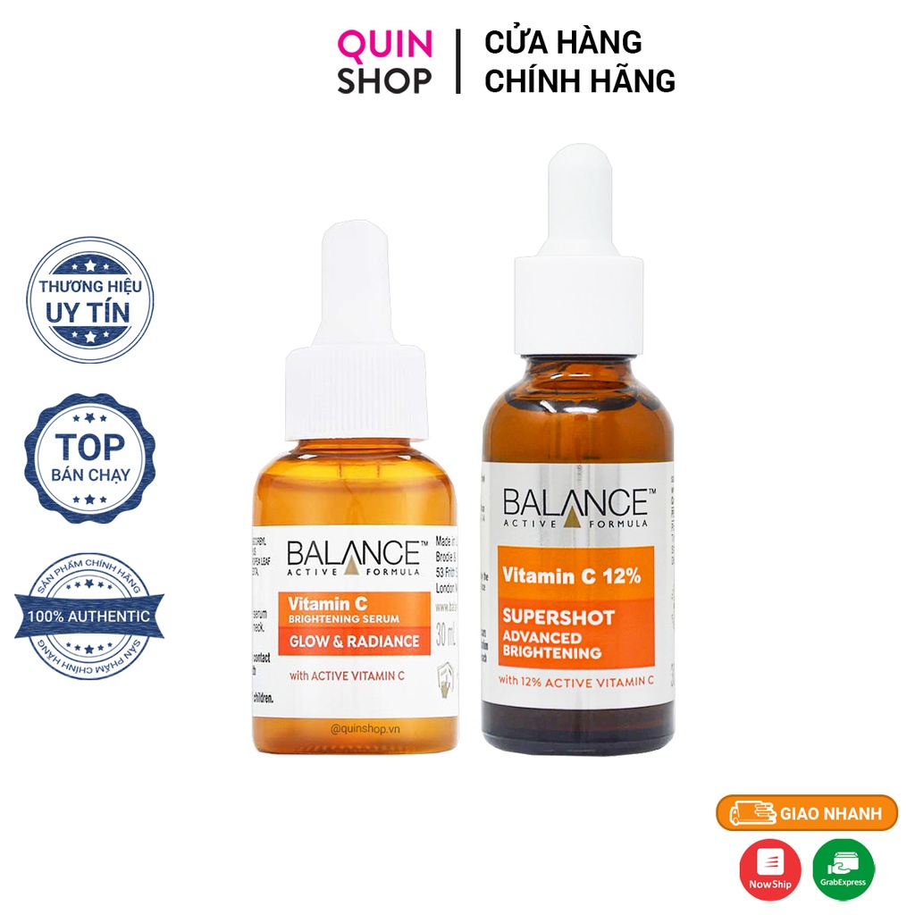 Mua Tinh Chất Balance Dưỡng Sáng, Mờ Thâm Vitamin C Brightening Glow