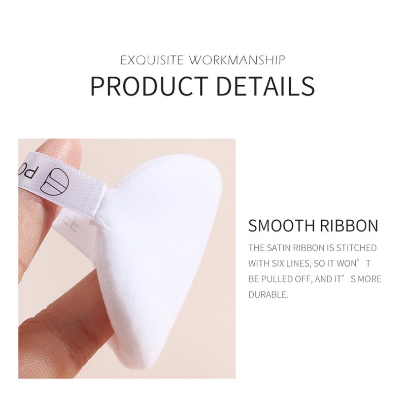 [Hàng mới về] Set 6 Mút Trang Điểm Nhiều Hình Dạng Chuyên Dụng Chất Lượng Cao