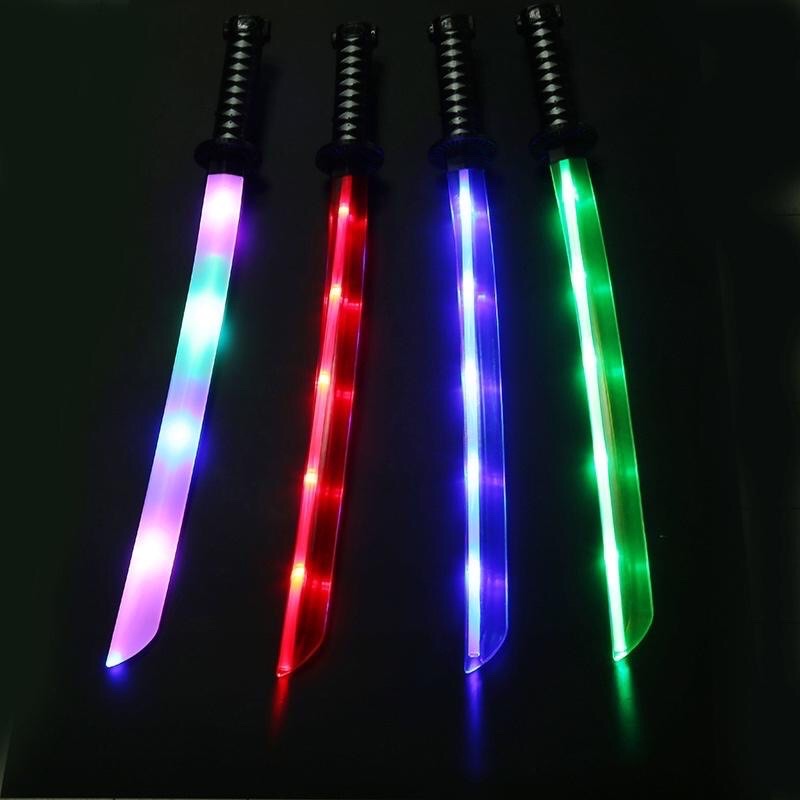 Đồ chơi kiếm nhựa Katana - Đồ chơi kiếm katana nhựa có đèn và âm thanh có tặng kèm pin