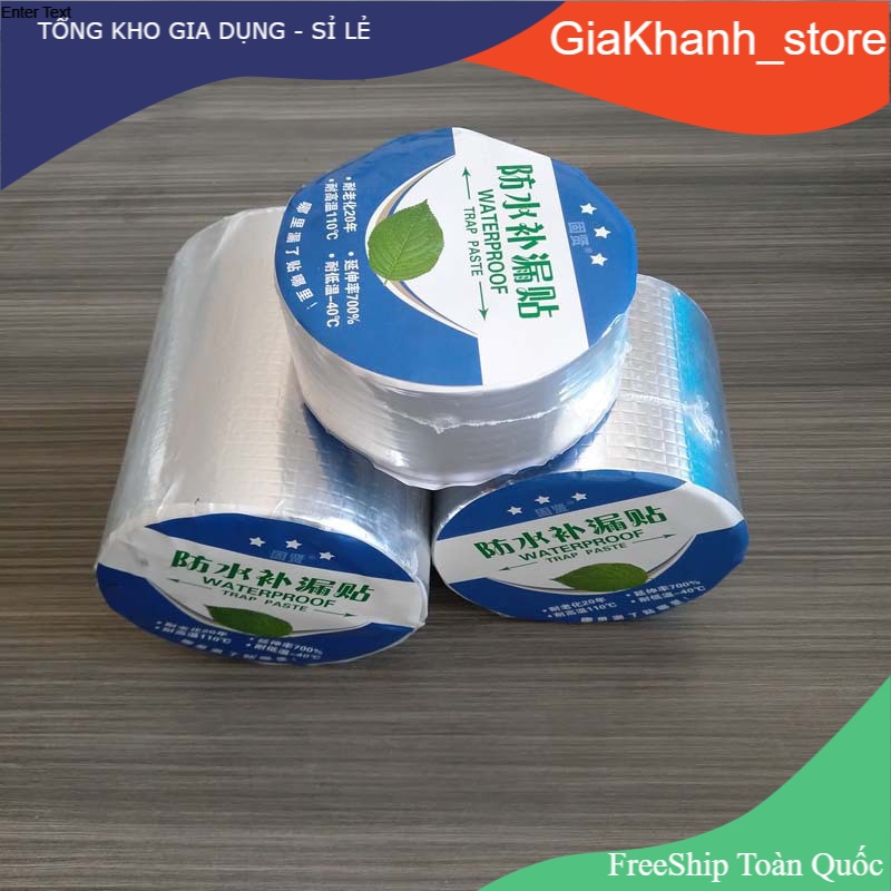 Băng Keo Chống Thấm - Băng Dính Vá Ống Nước Dính Mọi Vật Liệu Siêu Dính