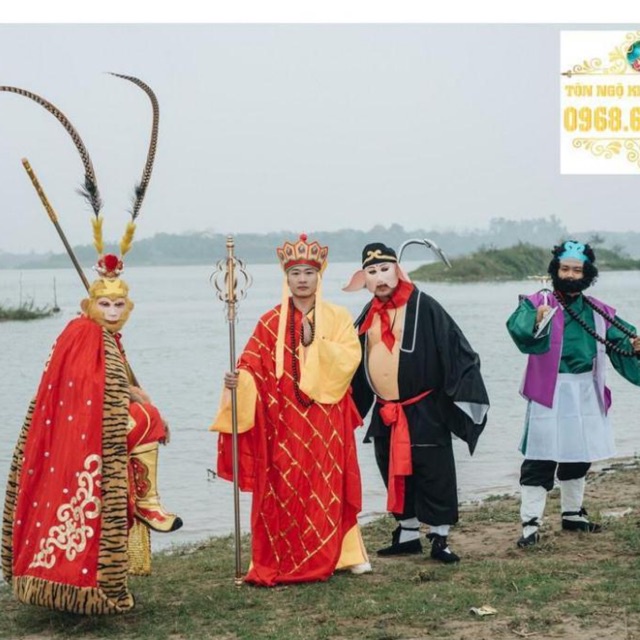 ( CÓ SẴN ) SHOP TÔN NGỘ KHÔNG HÀ NỘI - trang phục tây du ký- tôn ngộ không, bát giới, sa tăng, đường tăng, ngưu ma vương