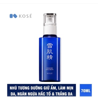 Dưỡng ẩm Kose Sekkisei Emulsion nhũ tương giữ ẩm và trắng sáng da 70ml