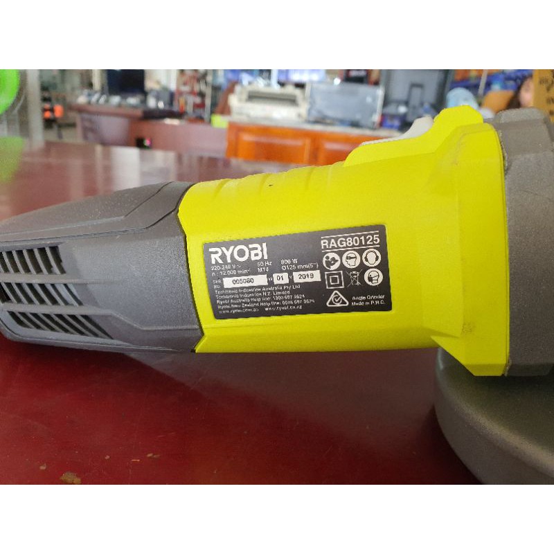 Máy mài và Cắt cầm tay Ryobi 800w RAG80125