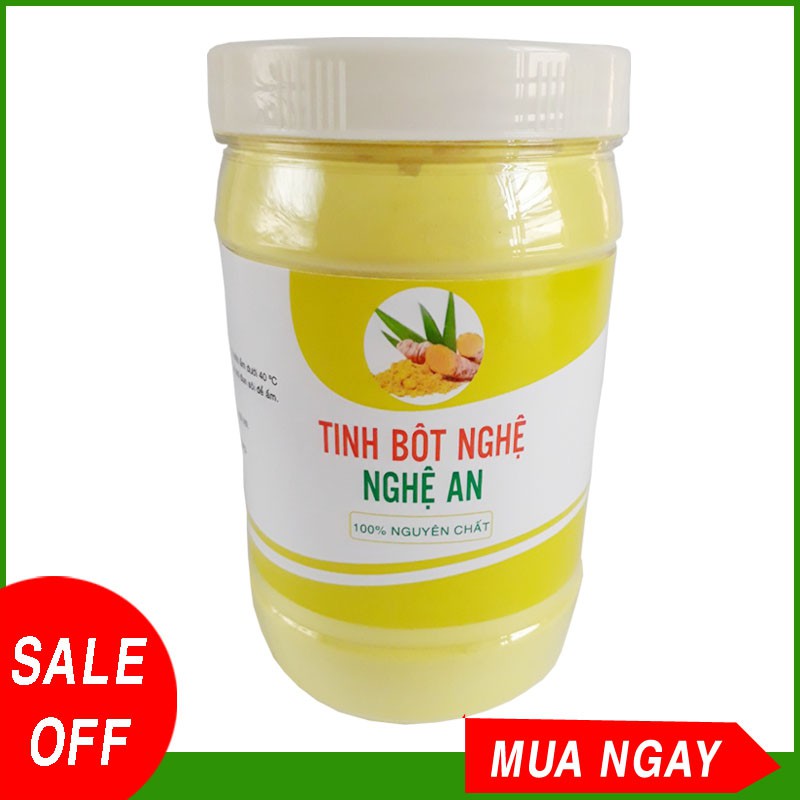 Tinh Bột Nghệ Nguyên Chất Nghệ An 500g, 100g – Cam Kết 100% Nguyên Chất.