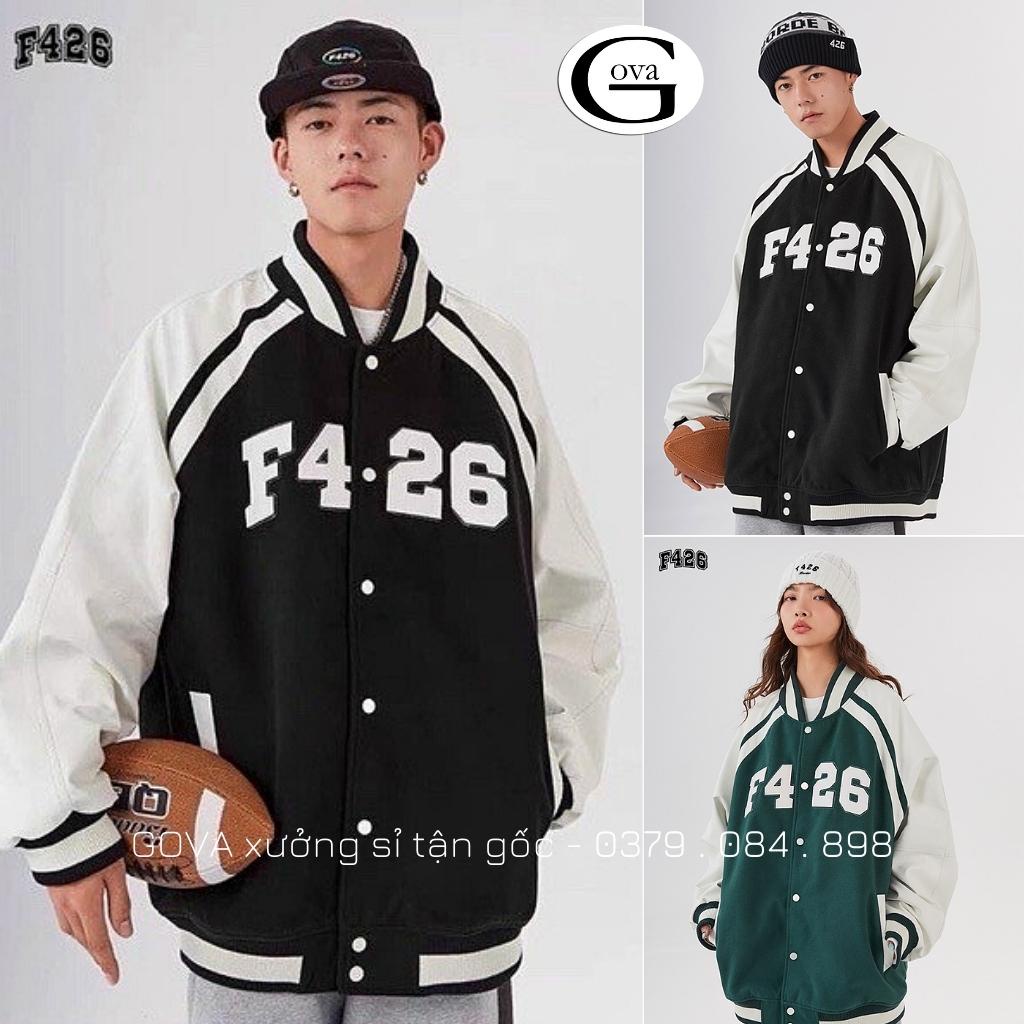Áo Khoác Dù F426 2 Lớp Form Rộng Nam Nữ Unisex, Áo Gió Bomber Chống Nắng Ulzzang GOVA