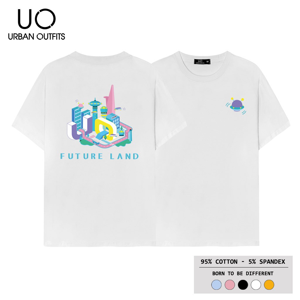 Áo Thun Tay Lỡ Nam Nữ Form Rộng URBAN OUTFITS In FutureLand ATO16 Cotton 4 Chiều Local Brand | BigBuy360 - bigbuy360.vn