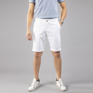 Quần short nam Galvin chất cotton kaki co giãn phối cạp màu form đẹp QSGV23 - Leo Vatino