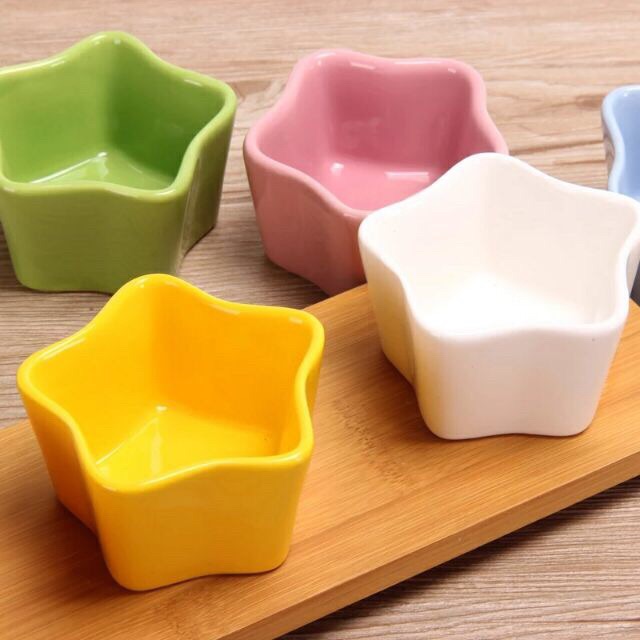 Bát sứ ADKN hình sao nhiều màu