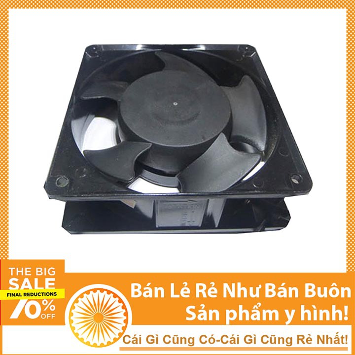 Quạt Tản Nhiệt SUNON 220V 0.14A 12x12x4cm | BigBuy360 - bigbuy360.vn