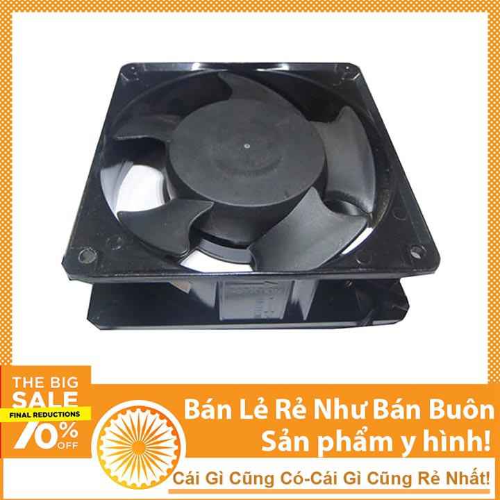 Quạt Tản Nhiệt SUNON 220V 0.14A 12x12x4cm | WebRaoVat - webraovat.net.vn