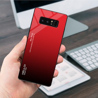 Ốp lưng kính cường lực Samsung Galaxy Note 8 - Gradient edition