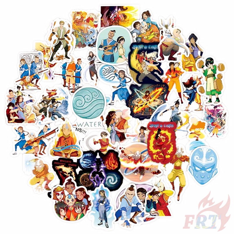 ❉ Avatar：The Last Airbender - Series 02 Cartoon TV Shows Stickers ❉ 50Pcs/Set DIY Mixed Fashion Doodle Decals Stickers