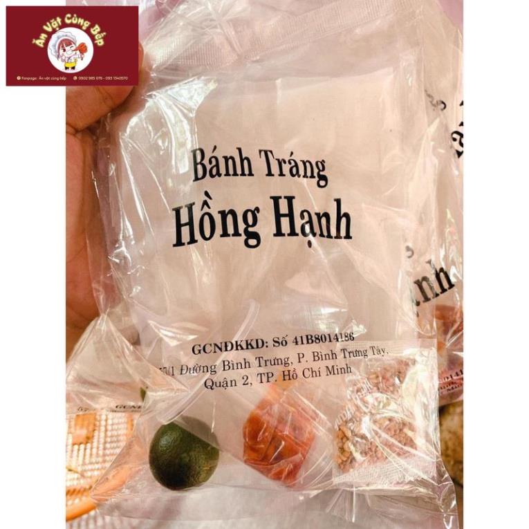 Bánh Tráng Hồng Hạnh sate muối tắc siêu cay