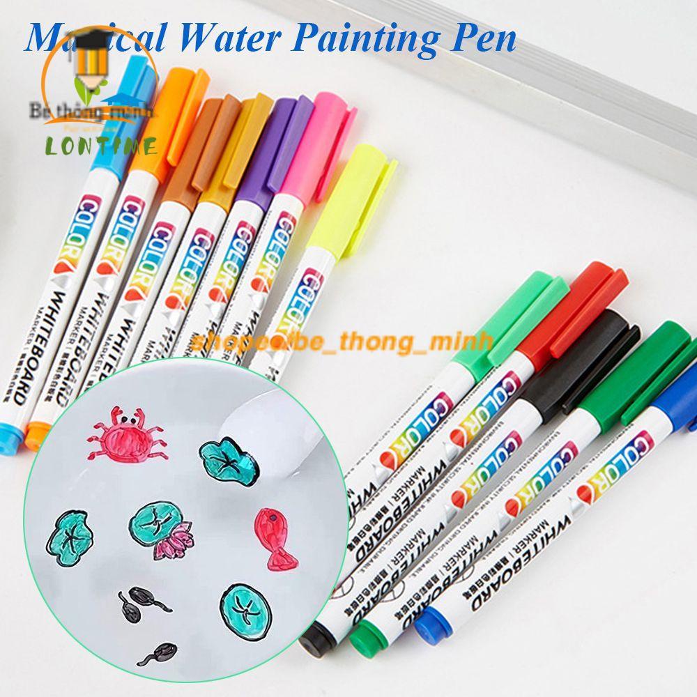 Bộ 12 bút viết bảng trắng , bút vẽ thả nổi trên nước - Loại cao cấp
