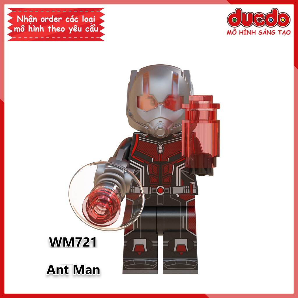 Minifigures siêu anh hùng End Game - Đồ chơi Lắp ghép Xếp hình Mô hình Mini Iron Man EndGame WM WM6063