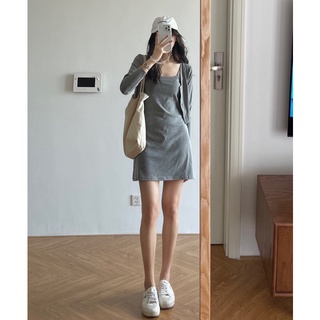 Bộ váy dây Audrey 6042