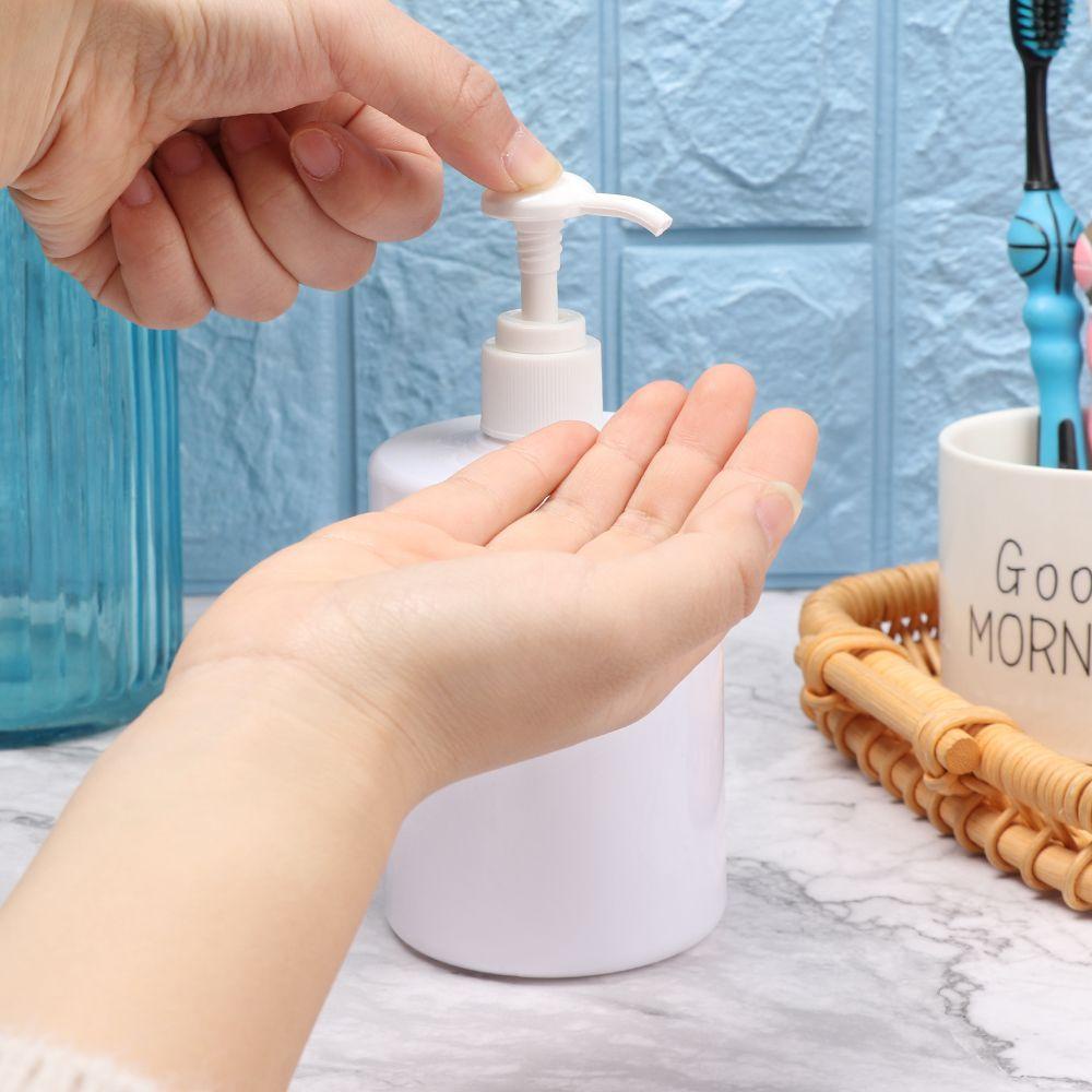 Bình Đựng Xà Phòng Đầu Tròn Bằng Nhựa Trong Suốt