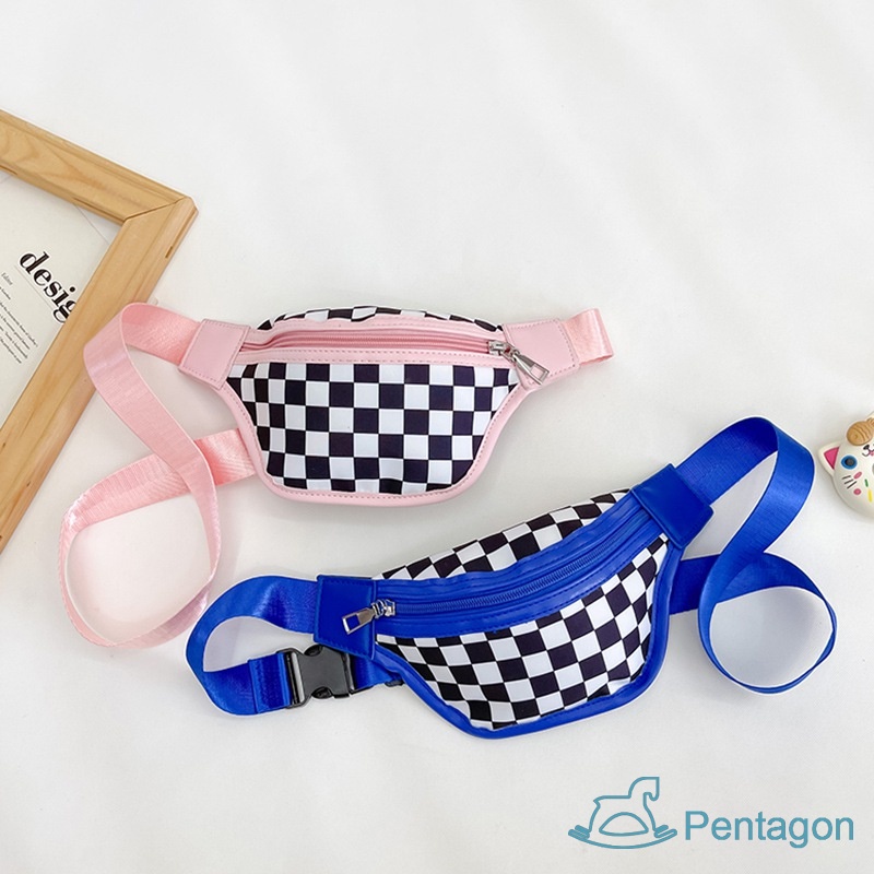 Túi Đeo Chéo Ngực Có Khóa Kéo Thời Trang Hàn Quốc Cho Bé Trai