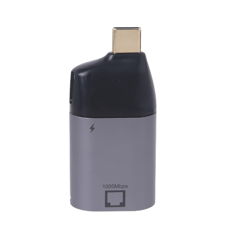 Đầu Chuyển Đổi USB-C Type-C Sang RJ45 LAN 100W Cho Máy Tính