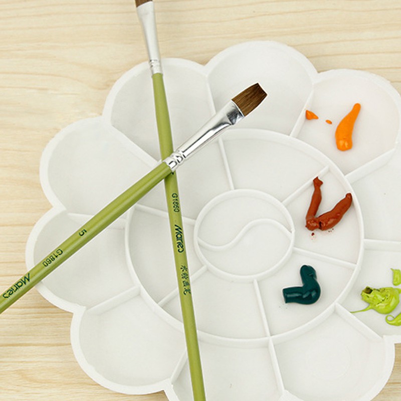 Khay Đựng Màu Sơn Chất Liệu Nhựa Pvc Màu Trắng