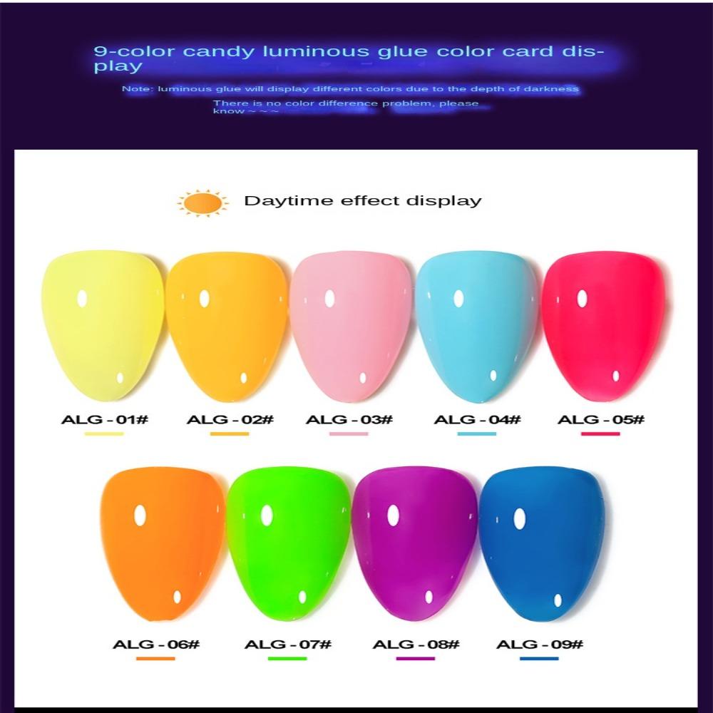 Sơn Móng Tay Gel UV 15ml Màu Kẹo Ngọt Thời Trang