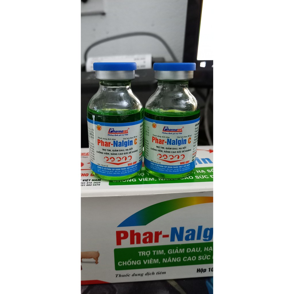 Analgin C - D.u.n.g d.ị.c.h t.i.ê.m h.ạ s.ố.t,g.i.ả.m đ.a.u c.h..ó mèo lợn dê trâu bò gia súc