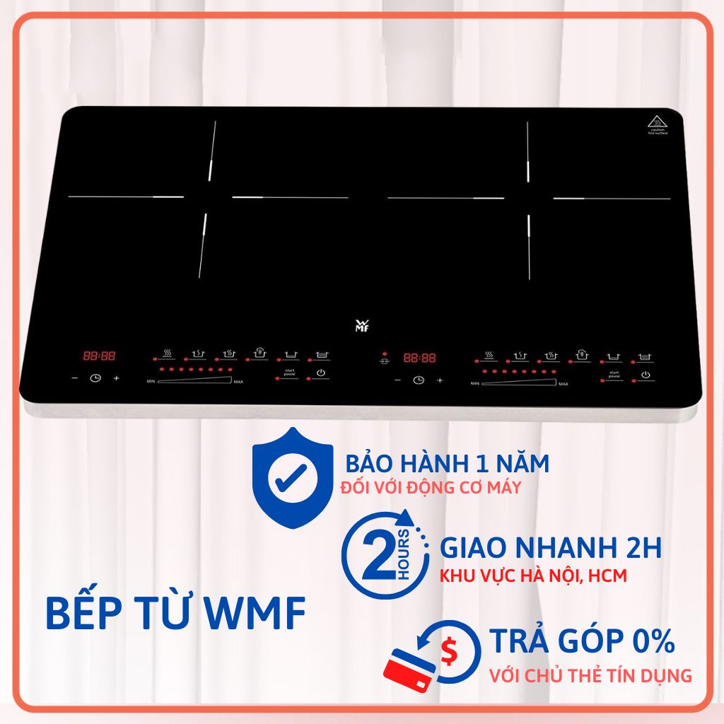 Bếp từ đôi WMF KULT X MONO Công suất 3500W