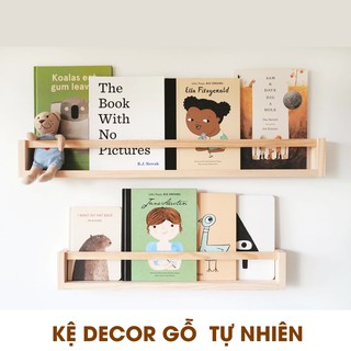 Kệ Decor gỗ thông tự nhiên - gỗ pallet trang trí phòng