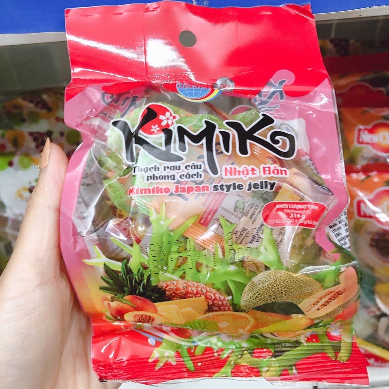 Thạch Xé Kimiko Long Hải 216g