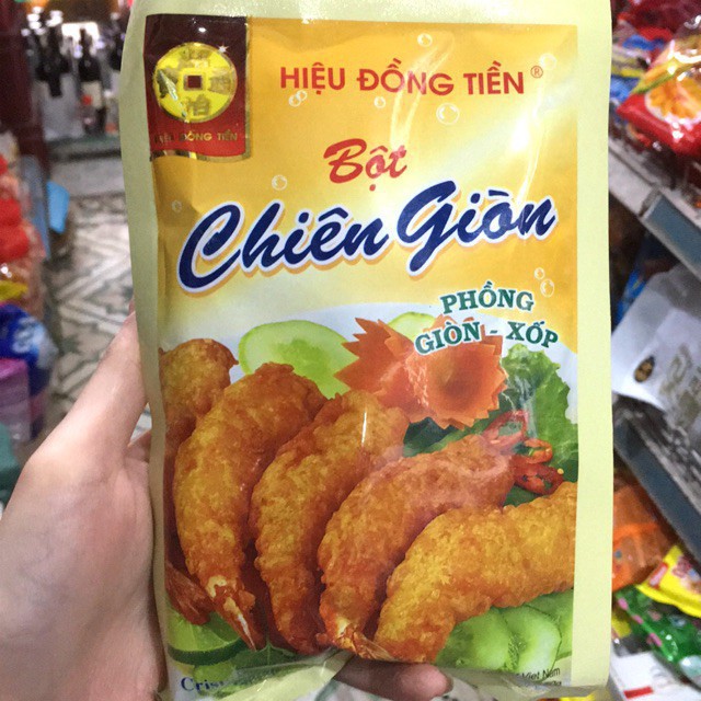 Bột Chiên Giòn Hiệu Đồng Tiền Gói 150Gr date 2021