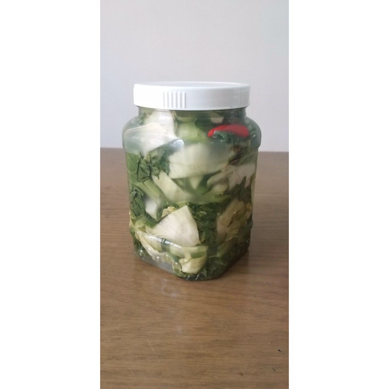 Dưa cải chua muối đóng hộp 1kg