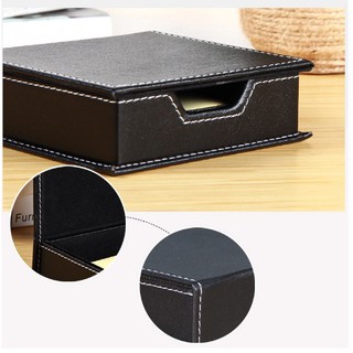 Văn phòng phẩm - Hộp đựng đồ bằng da cao cấp