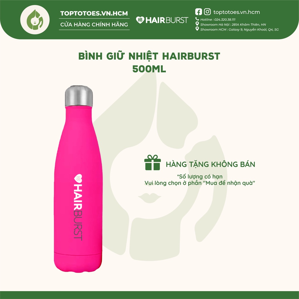 Bình giữ nhiệt Hairburst 500ml [Quà Tặng Kèm Đơn Hàng]