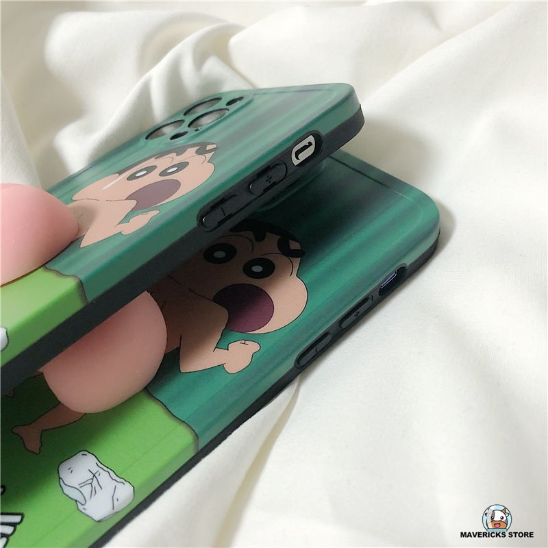 Ốp Lưng In Hình Cậu Bé Bút Chì Dễ Thương Cho Iphone 12 / 11pro / Max / X / Xs / Xr / Iphone7 / 8 / Plus / Mini / 11