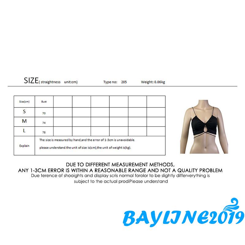 Áo lửng hai dây cổ V màu sắc thời trang quyến rũ cho nữ