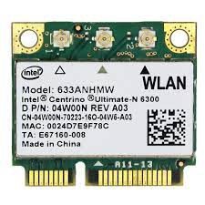 Card WIFI Intel  n6205 ,N + WiMAX 6150,n6300, n1000,n2230,n1030, ac7260 khe Msata cho laptop - Thiết bị thu wifi cho máy