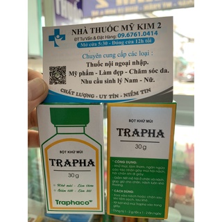 Bột khử mùi Trapha của traphaco, khử mùi hôi của chân và giày, nách