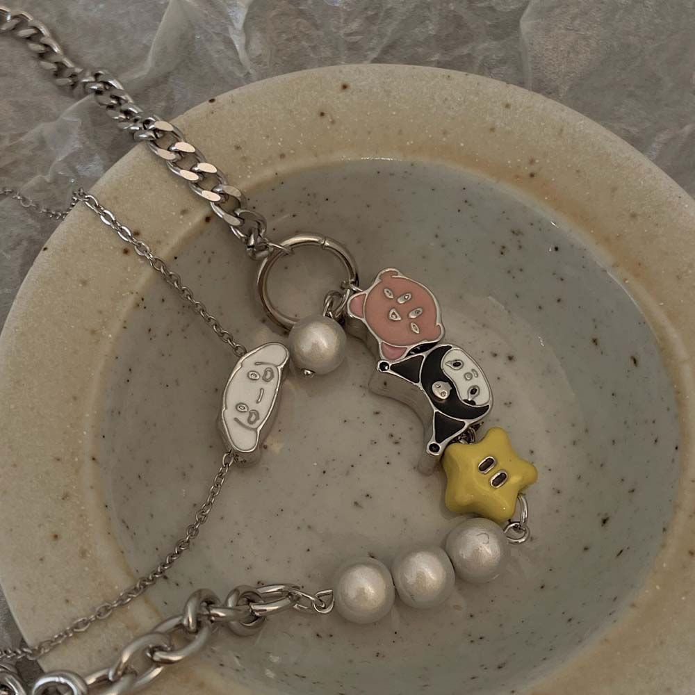 Vòng cổ choker/ vòng đeo tay hoạt hình Anime thanh lịch cho nữ