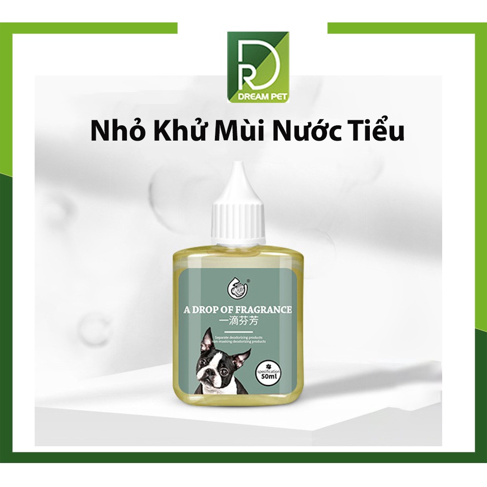 NHỎ KHỬ MÙI HÔI VỆ SINH CHÓ MÈO CAO CẤP - LƯU HƯƠNG DÀI LÂU-[CHÍNH HÃNG]