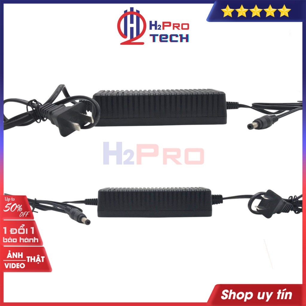 Nguồn 12V 5A, Adapter 12V 5A Yamaha Jack Dc 5.5X2.1Mm Cao Cấp, Sạc Loa Kéo, Camera, Wifi,... Dòng Ổn Định-H2Pro Tech