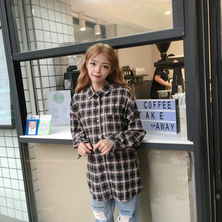 ÁO SƠ MI NỮ ULZZANG HARAJUKU
