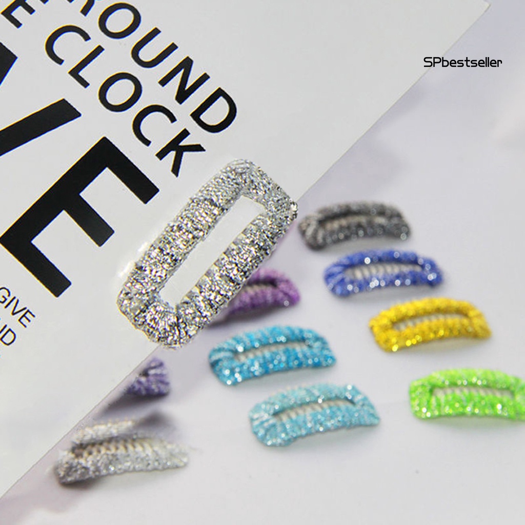 Kẹp Tóc Kim Loại Hình Chữ Nhật Cho Thú Cưng