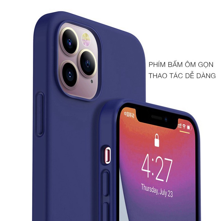 ỐP CHỐNG BẨN IPHONE 12 PRO MAX MÀU VÀNG YELLOW CHỐNG SỐC CAO CẤP VIỀN BẢO VỆ CAMERA THÔNG