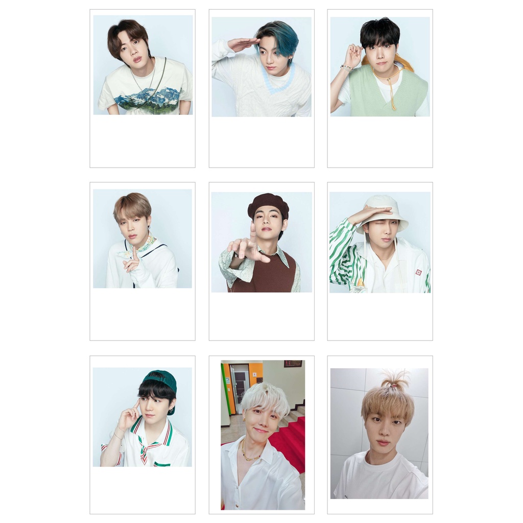 [Ép Lụa] Lomo Card 63 Ảnh BTS - SOWOOZOO